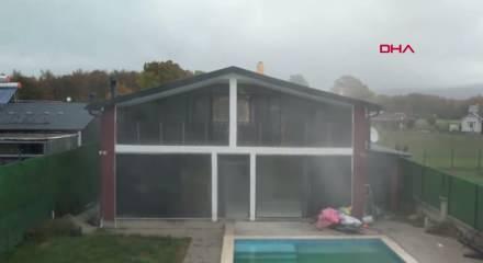 Sinem Çeşim cinayetinin işlendiği kaçak villa yıkıldı