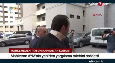 Yerel mahkeme, AYM’ye direndi: Tayfun Kahraman’a tahliye yok