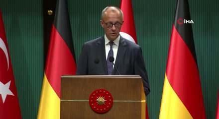 Almanya Başbakanı Merz:  Türkiye ile işbirliğinin gerekliliğini vurguladım
