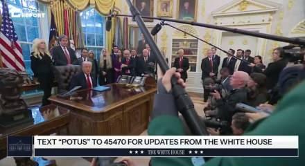 ABD başkanı Trump, Şara ile görüşmesi sonrasında açıklamalarda bulundu