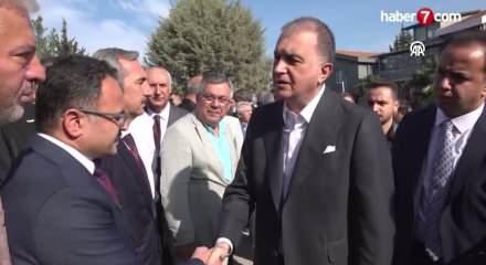 AK Parti Sözcüsü Çelik, dayısının cenaze törenine katıldı