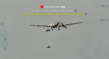 Bayraktar TB2 KEMANKEŞ'le vurdu! İşte o görüntüler