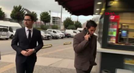 Beşiktaşlı futbolcu Necip Uysal, suç duyurusu için adliyede