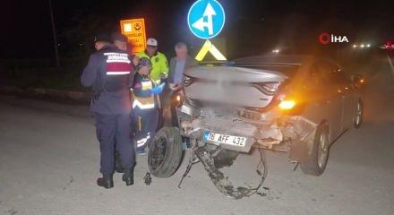 Bursa'da akıllara durgunluk veren kaza!