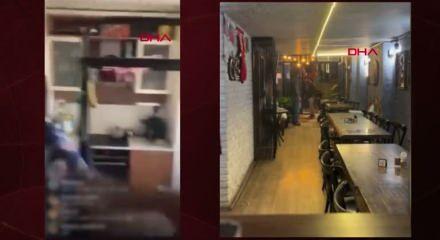 Çalışanını darbeden Ünlü’nün eşine vurduğu çocuğunun ayakkabısını parçaladığı görüntüler