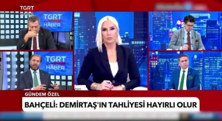 Canlı yayında Demirtaş'ın tahliyesi için tarih verdi