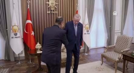 Cumhurbaşkanı Erdoğan, Mısır Dışişleri Bakanı Abdulati'yi kabul etti