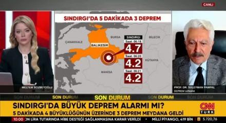 Deprem uzmanı Prof. Dr. Pampal canlı yayında  asıl tehlikenin beklendiği yeri açıkladı