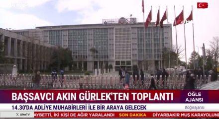 İstanbul Cumhuriyet Başsavcısı Akın Gürlek, basın mensuplarıyla bir araya geldi