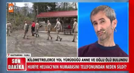 Kastamonu'da anne ve oğulun ölümünde enişte şüphesi!