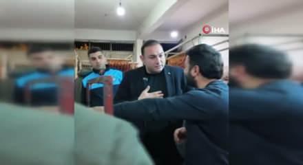 Kilis'te cevizli sucuk imalathanesinde tepki çeken görüntüler