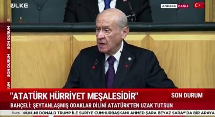 MHP lideri Devlet Bahçeli "Cumhur ittifakında çatlak var" iddialarına yanıt verdi