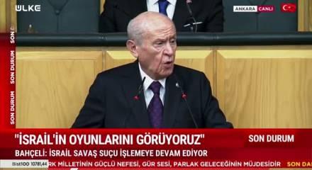 MHP lideri Devlet Bahçeli terörsüz Türkiye'ye karşı gelenlere terör bitsin mi, bitmesin mi? diye sordu