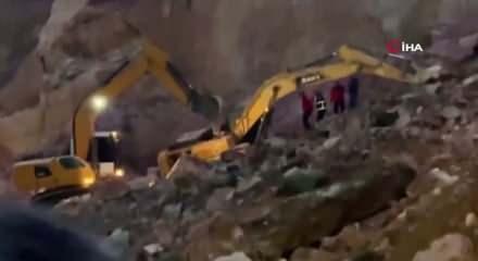 Ordu'daki taş ocağı göçüğünde enkaz altında kalan işçi için arama çalışmaları yeniden başlayacak