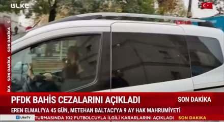 PFDK bahis soruşturması cezalarını açıkladı