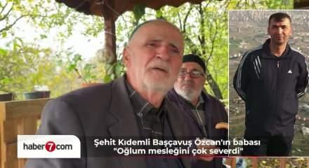 Şehitlerimizi ailesinin metaneti ve vatan sağ olsun sözleri yürekleri titretti