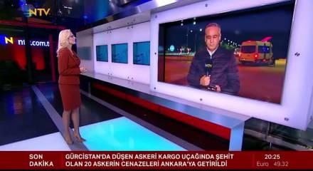 Şehitlerimizi taşıyan uçak Ankara'ya iniş yaptı