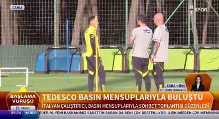 Tedesco'dan 'Galatasaray' sözleri: 'Bunu kasıtlı yapıyorum'