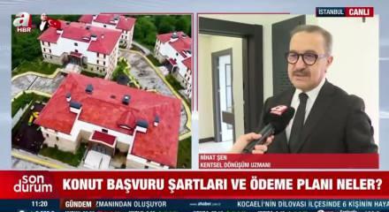 TOKİ'nin 2+1  örnek dairesi ilk kez görüntülendi