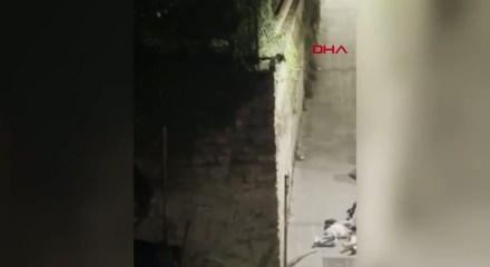 Üsküdar’da duvara çarpan araçta iki yaralı: Sürücü gözaltına alındı