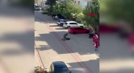 Gözü dönmüş evladın vahşeti! Kaş'ın göbeğinde yaşanan cinayet kamerada