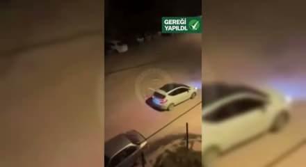 Drift atıp mahalleliyi ezmeye çalışmıştı: Maganda hakkında gereken yapıldı!