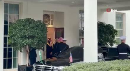 ABD Başkanı Trump, Suudi Arabistan Veliaht Prensi Muhammed bin Selman'ı Beyaz Saray'da ağırladı