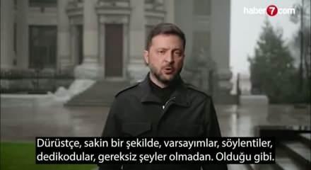 Barış taslağı sonrası Zelenskiy: Tarihinin en zor anlarından birini yaşıyoruz