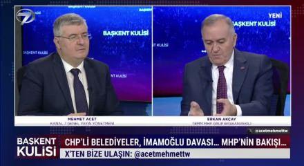 MHP'li Erkan Akçay CHP'deki skandal yolsuzluk ve rüşvet davası hakkında konuştu