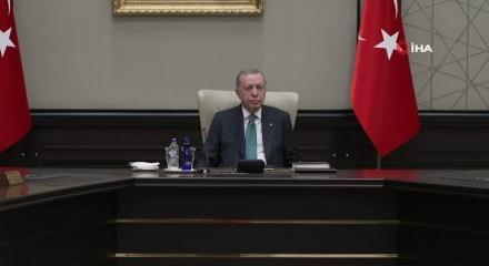 Cumhurbaşkanlığı Kabinesi, Cumhurbaşkanı Erdoğan başkanlığında Beştepe’de toplandı