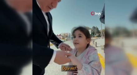 Erzincan Valisi Hamza Aydoğdu'nun küçük çocuk ile muhabbeti yürekleri ısıttı