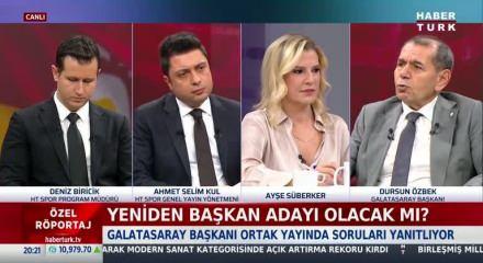 Galatasaray Başkanı Dursun Özbek: "2026'da seçime gideceğim"