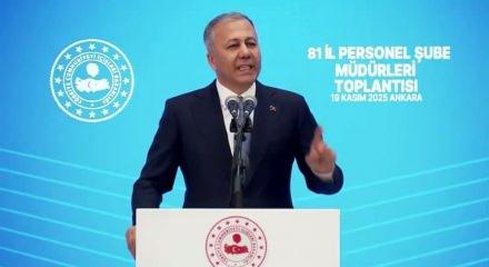 İçişleri Bakanı Ali Yerlikaya "2. şark kaldırılıyor" açıklamasında bulundu