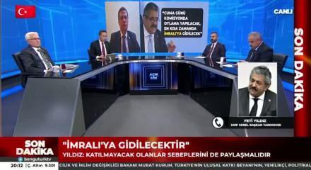 MHP’den dikkat çeken İmralı  açıklaması