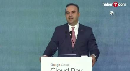 Sanayi ve Teknoloji Bakanı Kacır, Google Cloud Day Türkiye etkinliğinde konuştu