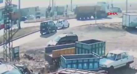 Son dakika: Diyarbakır'daki feci kazada 4 kişi can verdi! O anlar saniye saniye kamerada