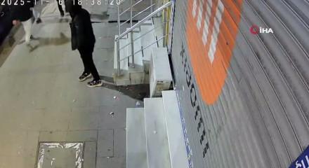 Sultangazi'de eski koca dehşetinin güvenlik kamerası görüntüsü ortaya çıktı