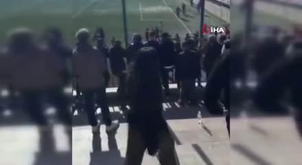 Süper Amatör Lig'deki müsabaka çıkan olaylar nedeniyle  ertelendi