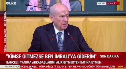 MHP lider Bahçeli İBB'deki yolsuzluk olayına ilişkin "Haramzadelerle hesaplaşmalıyız" dedi