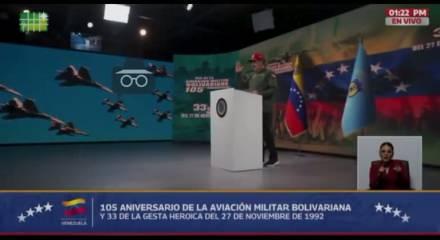 Maduro: Venezuelalıların yüzde 82'si elinde silahla vatanı savunmaya hazır