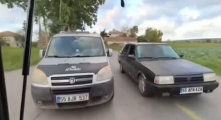  Samsun'da trafiği tehlikeye düşüren sürücüye 15 bin 406 lira ceza 