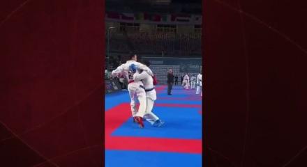 Eray Şamdan, Dünya Karate Şampiyonası'nda altın madalya kazandı