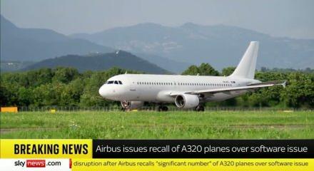 Airbus'tan A320'lere yazılım güncellemesi uyarısı