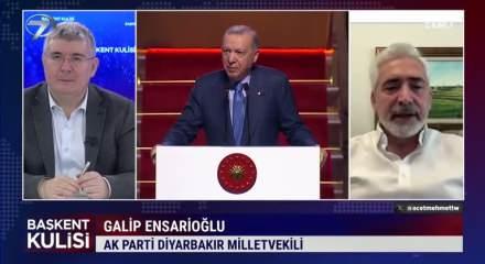 Ak Partili Galip Ensarioğlu İsrail'in Kürtler üzerindeki hedeflerini açıkladı