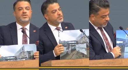 AK Partili Kocabaş'tan İzmir Büyükşehir'e 'Bantlı' üst geçit eleştirisi