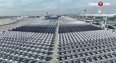 Atatürk Havalimanı'nda gurur veren tablo! 9200 araç böyle görüntülendi