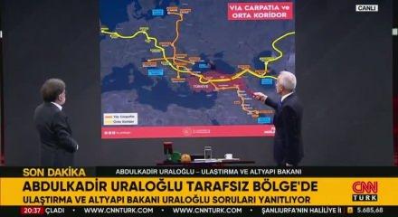 Bakan Abdulkadir Uraloğlu: Türkiye ticaret yollarının merkezinde
