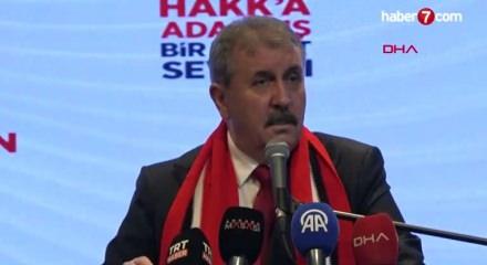 BBP Genel Başkanı Mustafa Destici Samsun'da konuştu