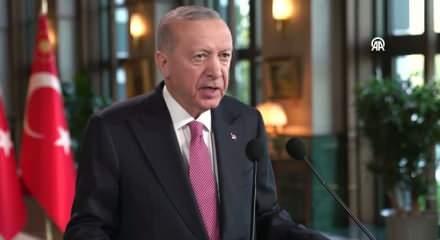Cumhurbaşkanı Erdoğan'dan tebrik mesajı
