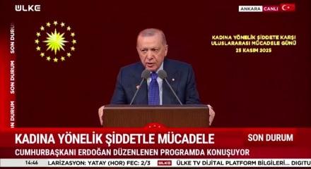 Cumhurbaşkanı Recep Tayyip Erdoğan" Çocuk yetiştirmede babalara da sorumluluk düşüyor" dedi